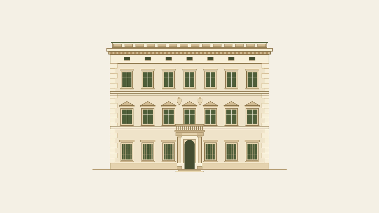 Palazzo Valentini stilizzato